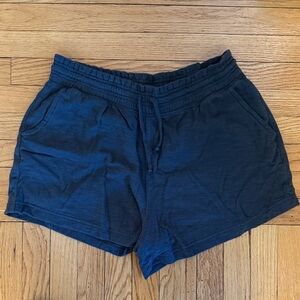 gray aerie lounge shorts